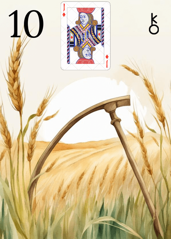 Carte Lenormand pour le tirage Quand